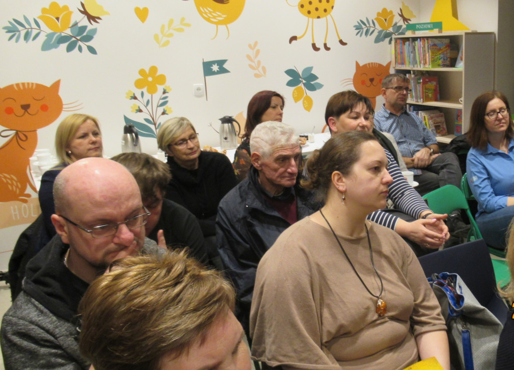 Jakub Małecki w kartuskiej bibliotece