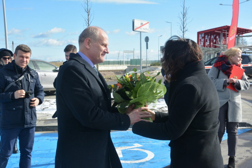 Parking przy PKM Gdańsk Rębiechowo