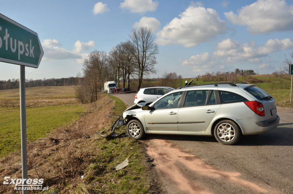 Wypadek koło Gowidlina