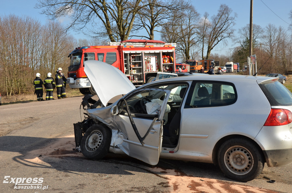 Wypadek koło Gowidlina