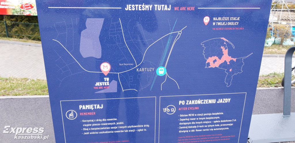 MEVO w Kartuzach