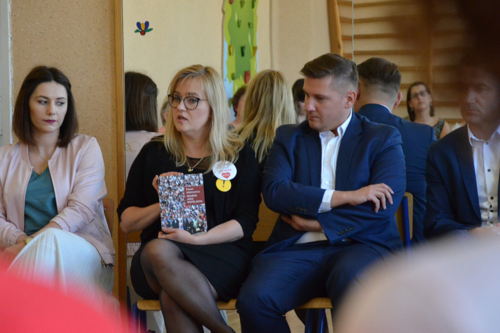 Magdalana Adamowicz w kartuskiej 
