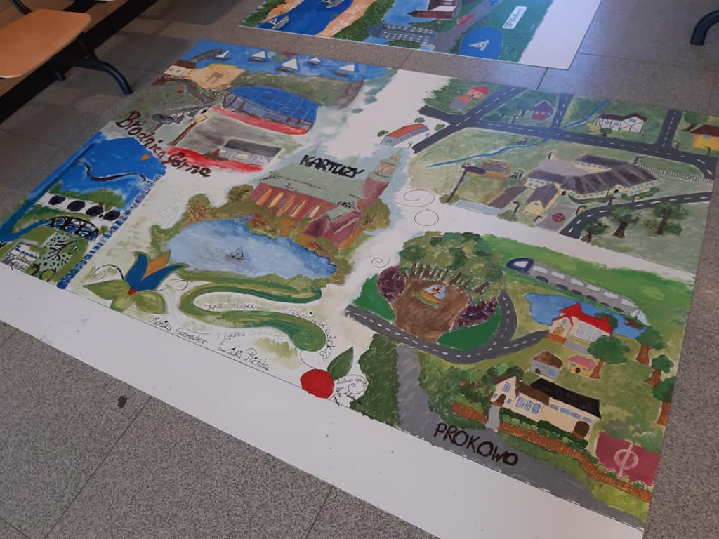 Kartuzy za 30 lat - malowanie obrazów