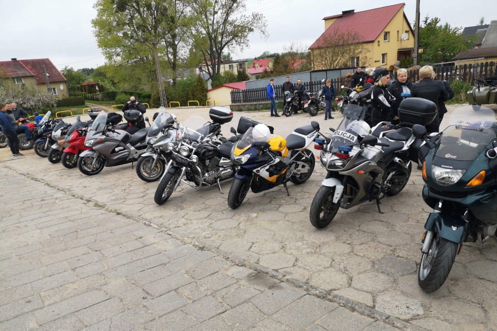 Msza w intencji motocyklistów w Przyjaźni