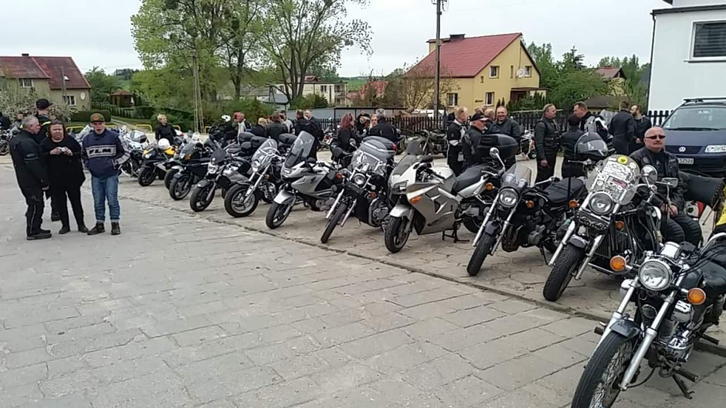 Msza w intencji motocyklistów w Przyjaźni
