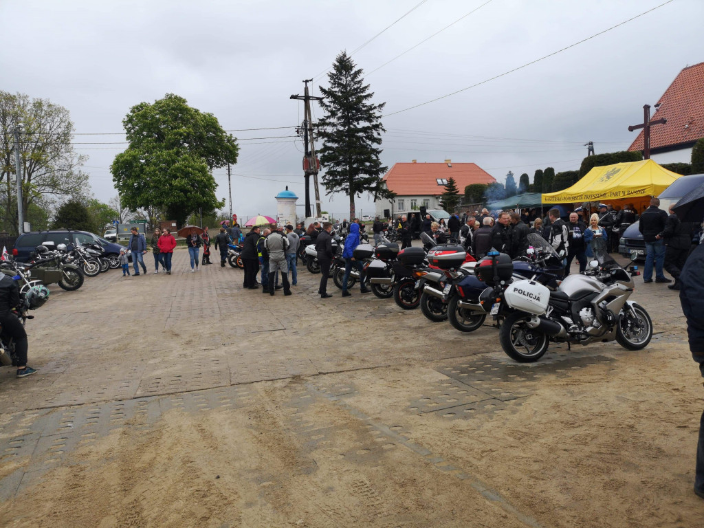 Msza w intencji motocyklistów w Przyjaźni