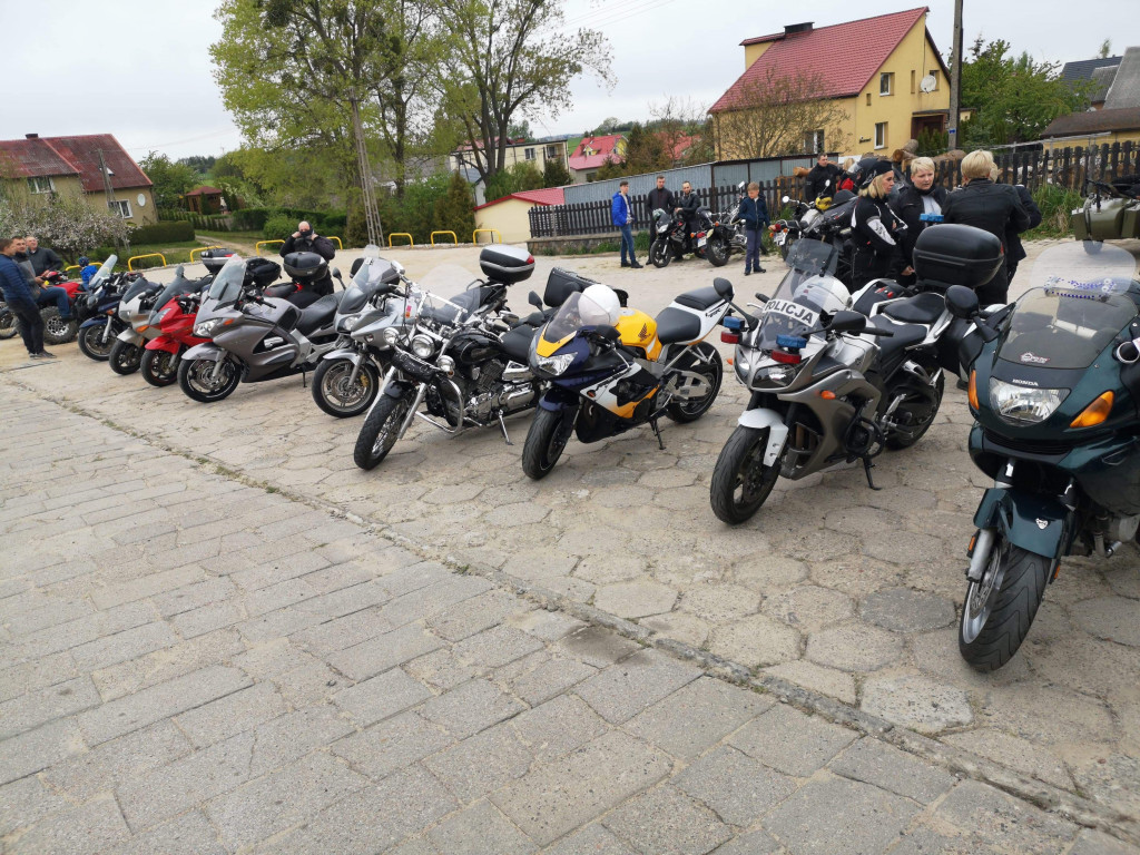 Msza w intencji motocyklistów w Przyjaźni