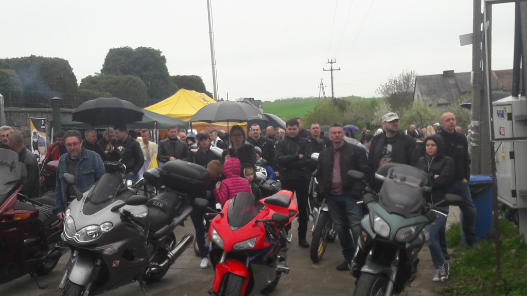 Msza w intencji motocyklistów w Przyjaźni