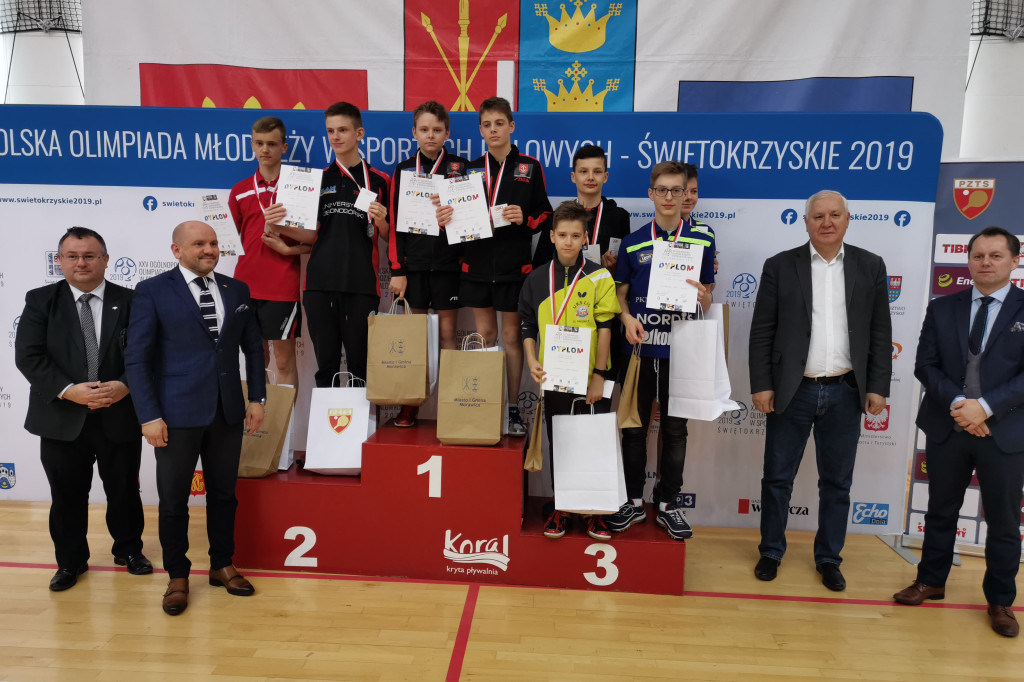 D. Michna z brązowym medalem