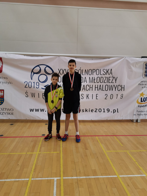 D. Michna z brązowym medalem