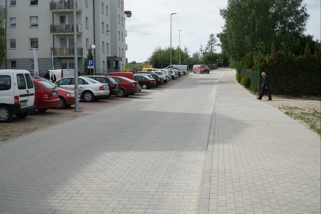 Otwarcie ulicy Jabłoniowej w Żukowie