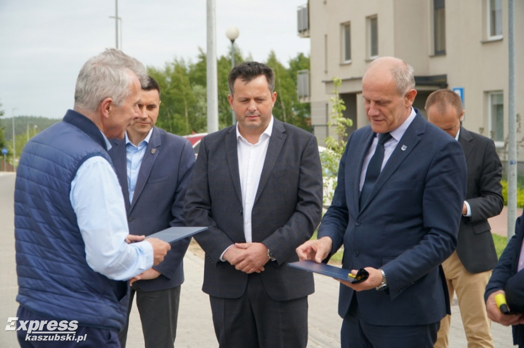 Otwarcie ulicy Jabłoniowej w Żukowie