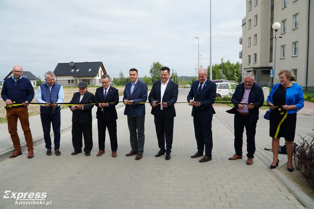 Otwarcie ulicy Jabłoniowej w Żukowie