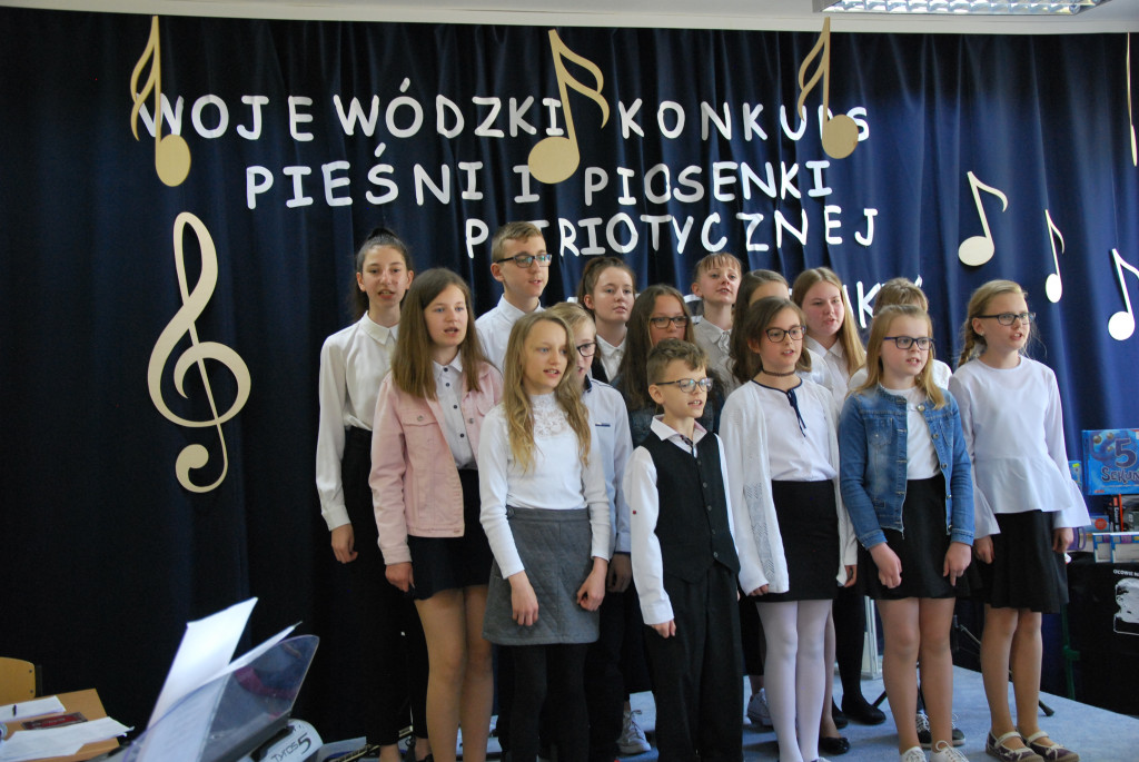 Konkurs pieśni patriotycznej w Podjazach