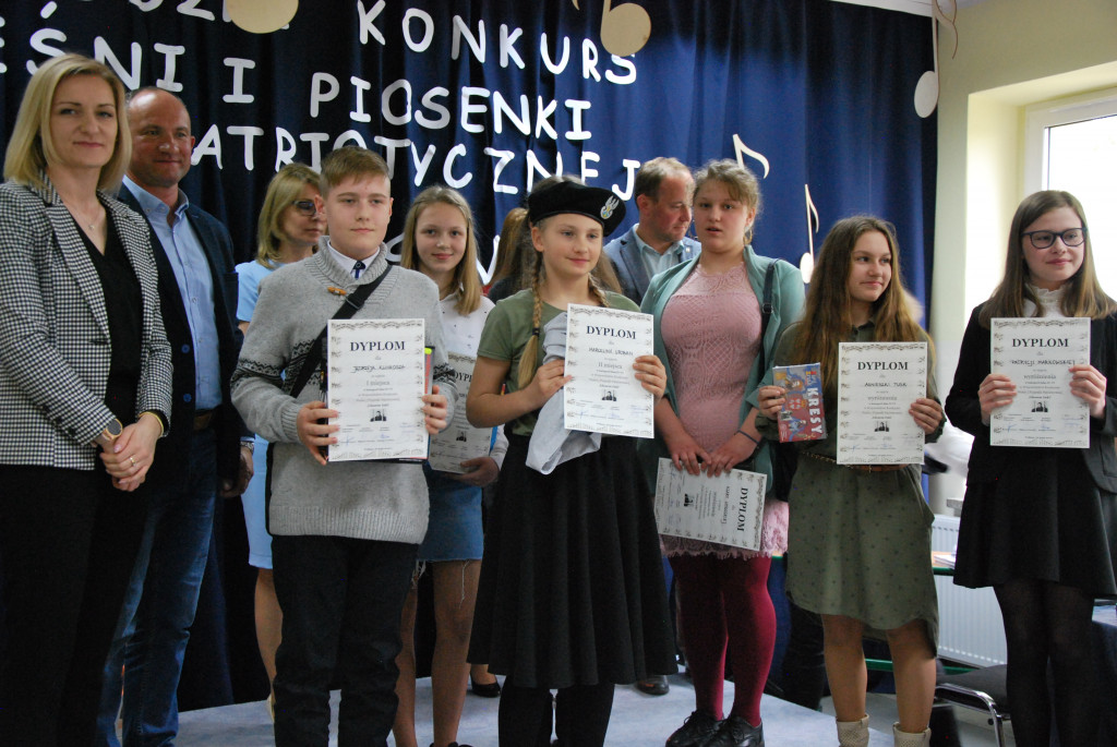 Konkurs pieśni patriotycznej w Podjazach