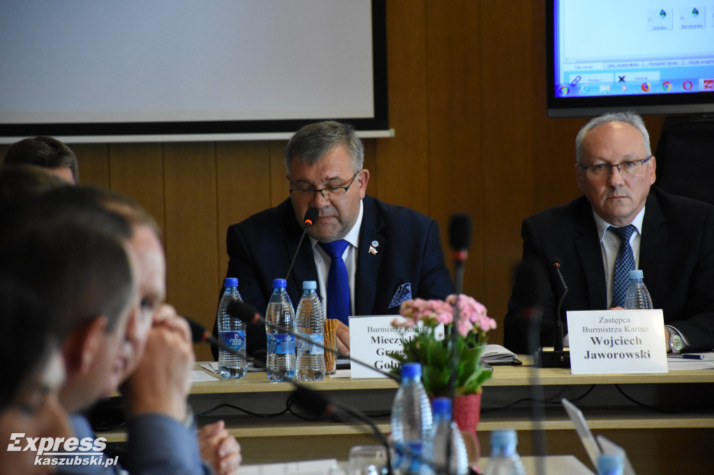 Mieszkańcy B. Górnej na sesji RM w Kartuzach