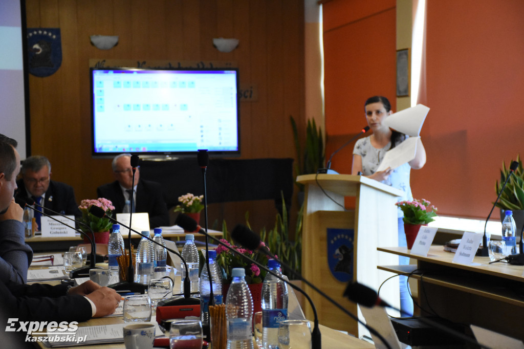 Mieszkańcy B. Górnej na sesji RM w Kartuzach