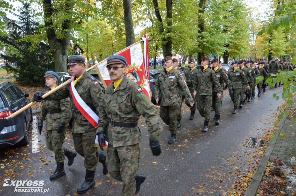 Odsłonięcie pomnika J. Piłsudskiego