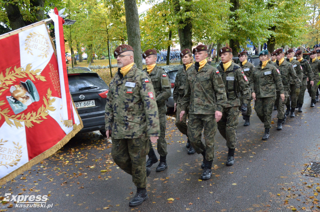 Odsłonięcie pomnika J. Piłsudskiego