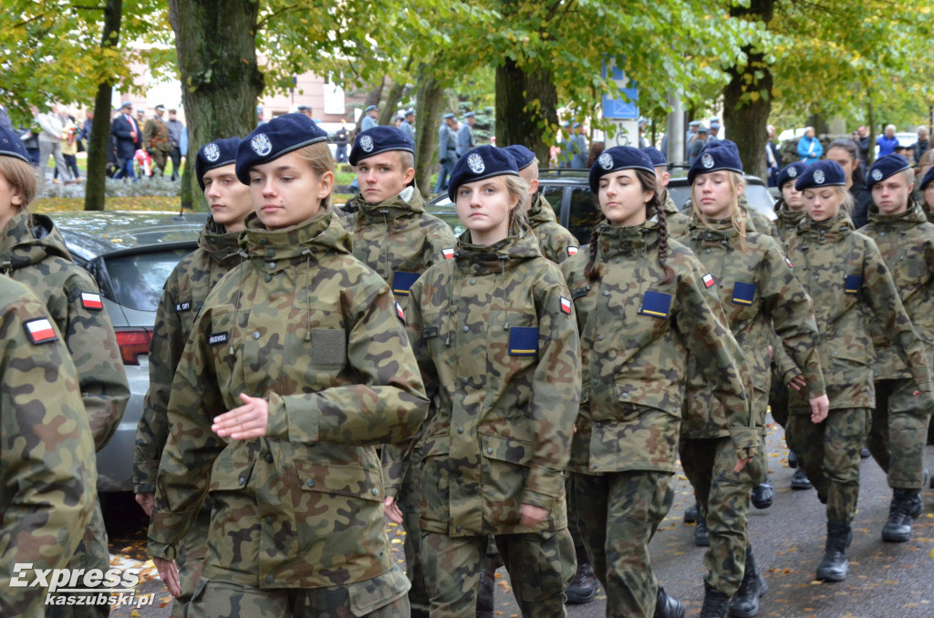 Odsłonięcie pomnika J. Piłsudskiego