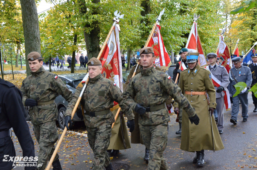 Odsłonięcie pomnika J. Piłsudskiego