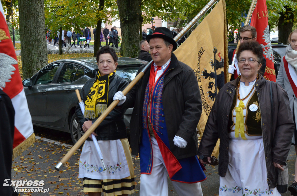 Odsłonięcie pomnika J. Piłsudskiego