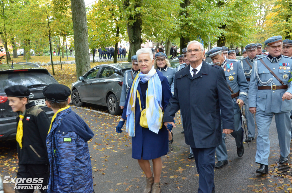 Odsłonięcie pomnika J. Piłsudskiego