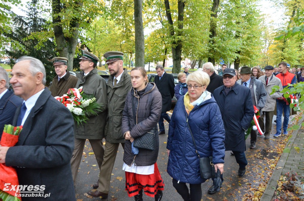 Odsłonięcie pomnika J. Piłsudskiego