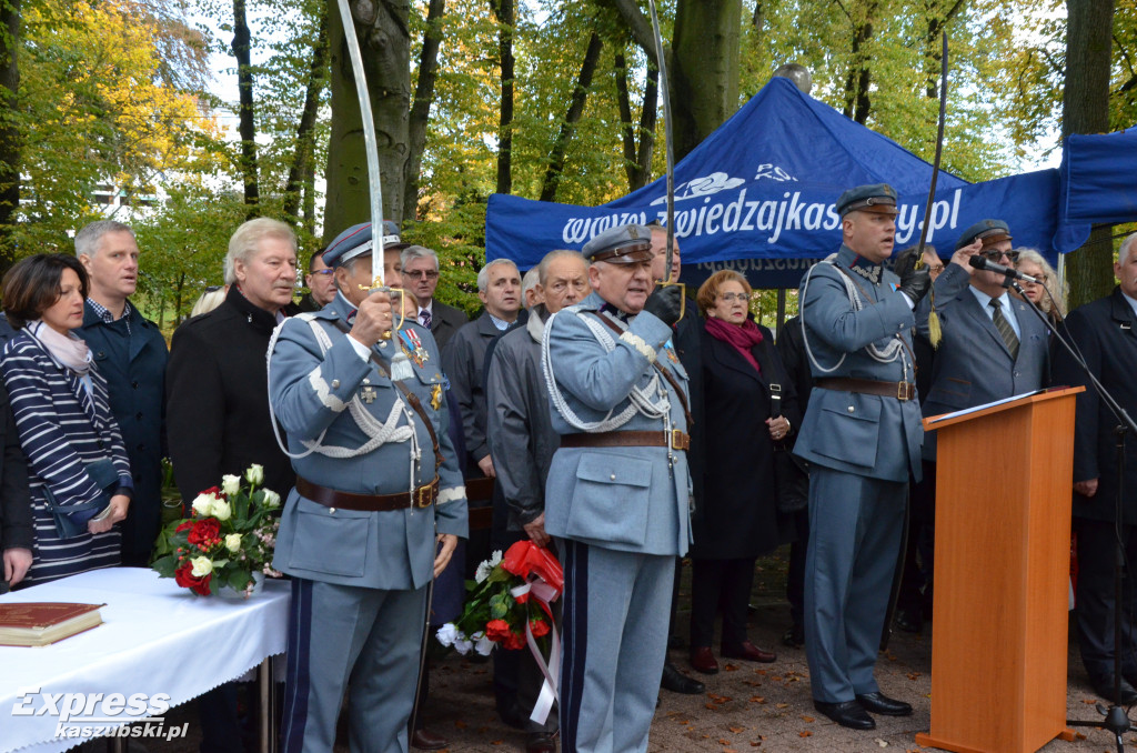 Odsłonięcie pomnika J. Piłsudskiego