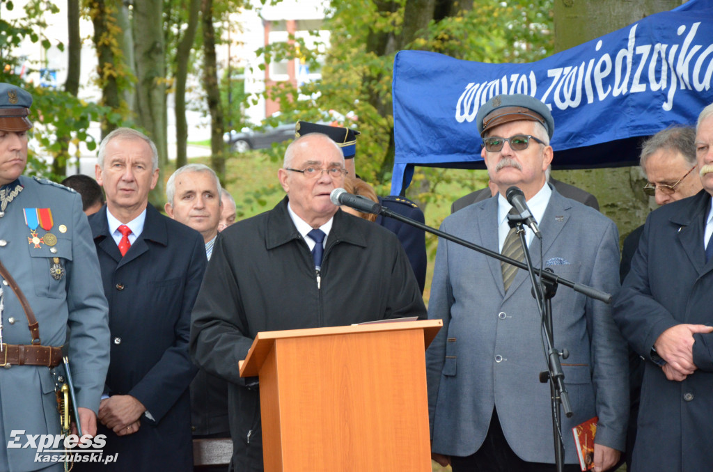 Odsłonięcie pomnika J. Piłsudskiego