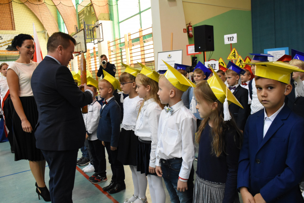 Ślubowanie pierwszoklasistów z Przodkowa