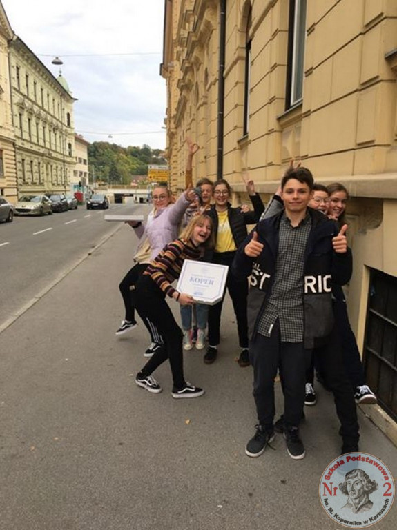 Uczniowie z Dwójki w Słowenii
