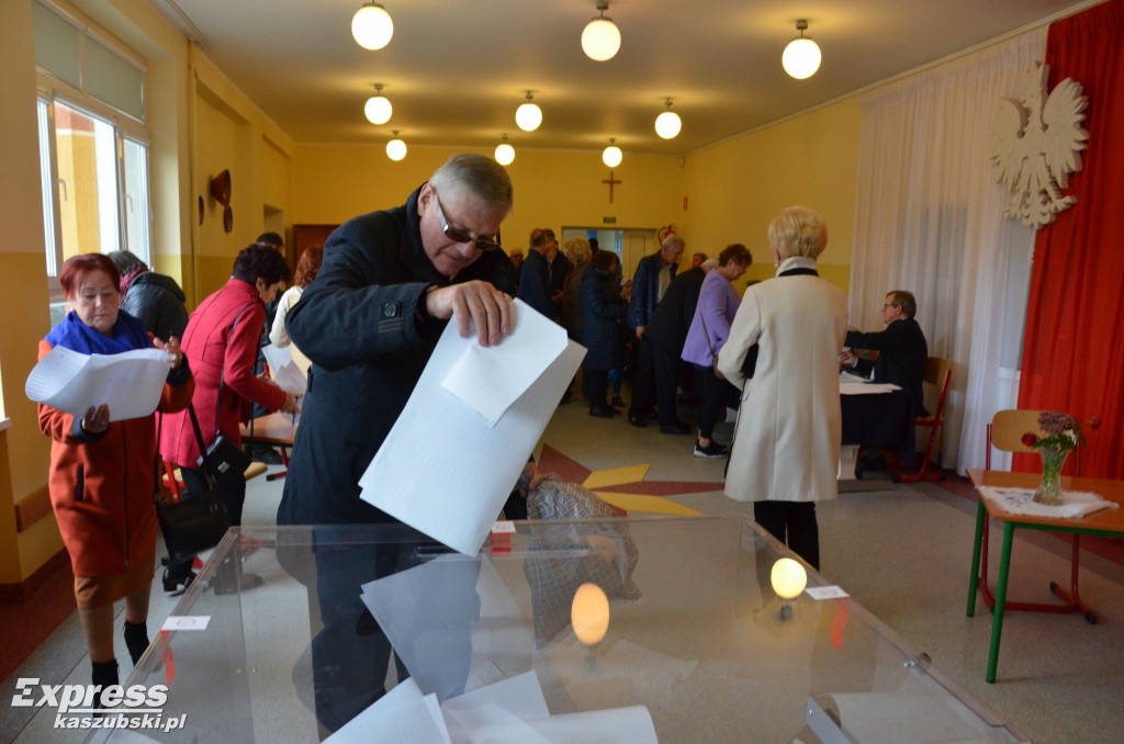 Kartuzy. Głosowanie w wyborach parlamentarnych