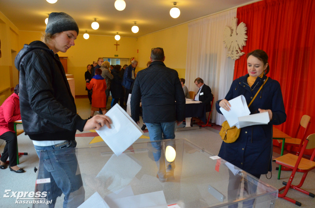 Kartuzy. Głosowanie w wyborach parlamentarnych