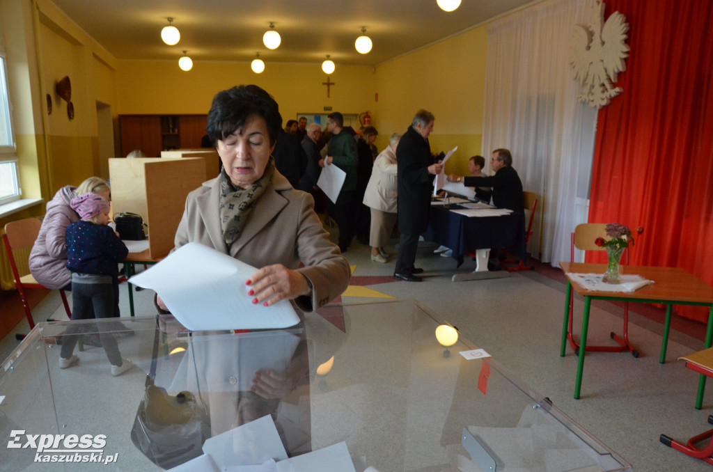 Kartuzy. Głosowanie w wyborach parlamentarnych
