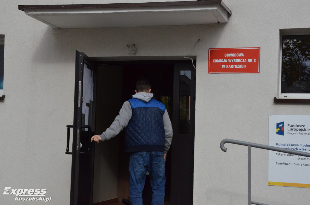 Kartuzy. Głosowanie w wyborach parlamentarnych