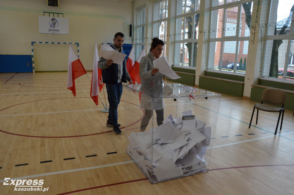 Kartuzy. Głosowanie w wyborach parlamentarnych