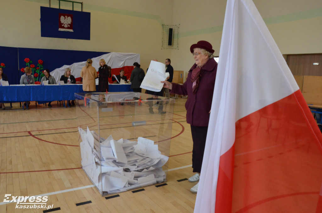 Kartuzy. Głosowanie w wyborach parlamentarnych