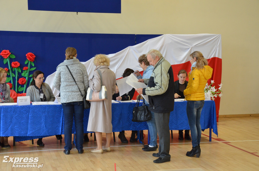 Kartuzy. Głosowanie w wyborach parlamentarnych