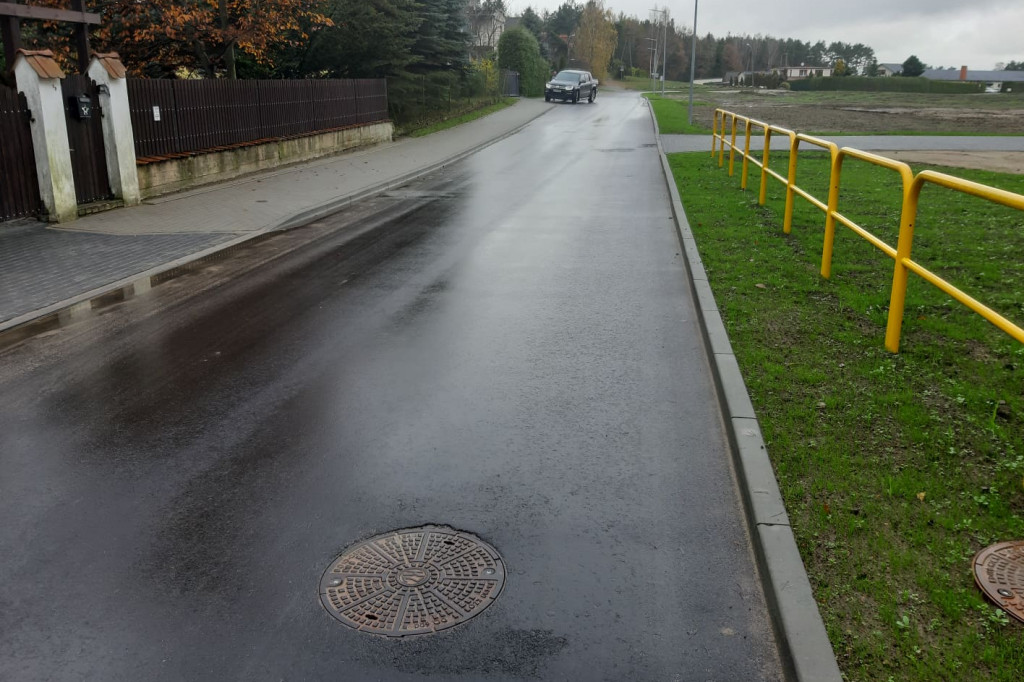 Ulica Topolowa w Borowie otwarta