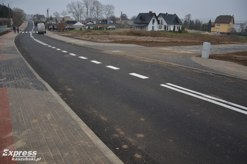 Wyremontowany odcinek drogi Wygoda Łączyńska-Chmielno