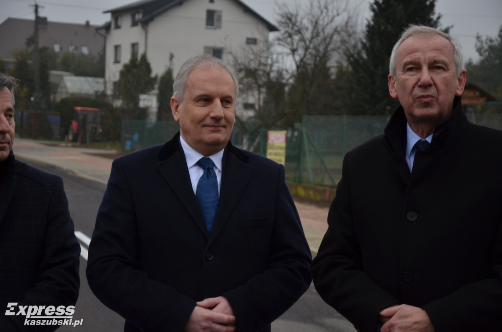 Wyremontowany odcinek drogi Wygoda Łączyńska-Chmielno