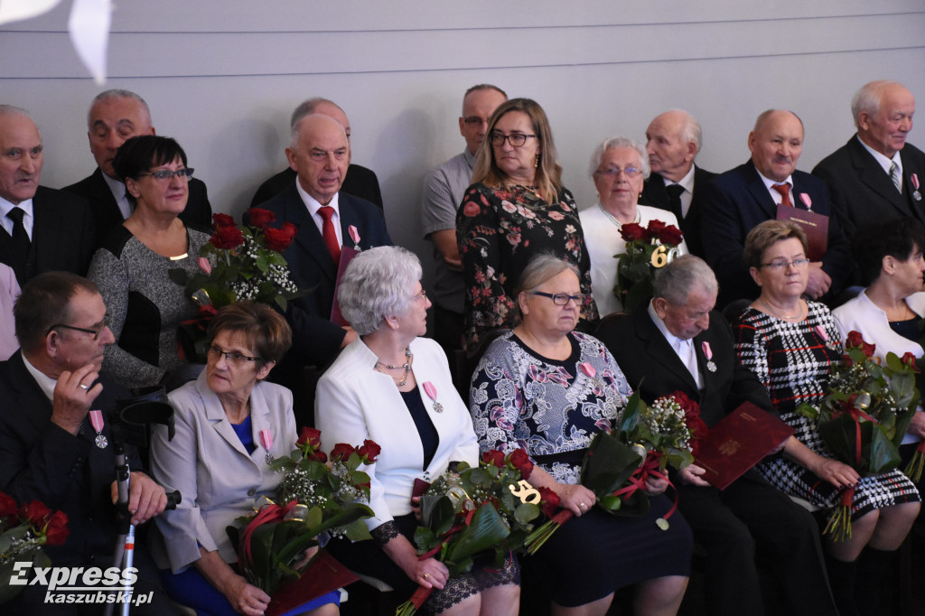 W Sulęczynie jubilaci odebrali odznaczenia