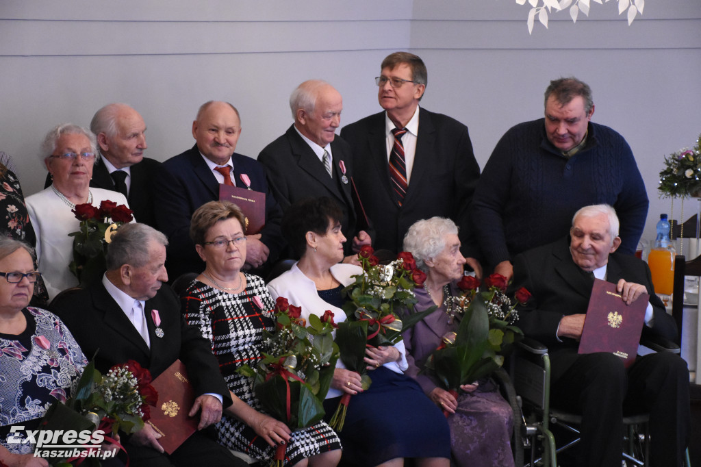 W Sulęczynie jubilaci odebrali odznaczenia