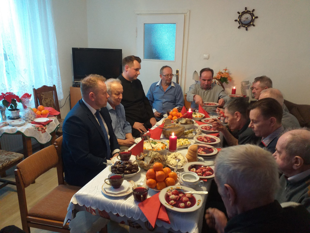 Wigilia bezdomnych w Kartuzach