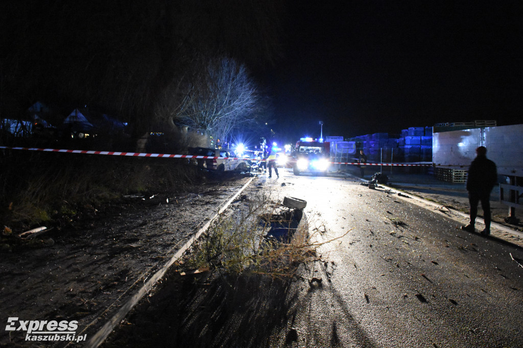 Wypadek na ul. Piwnej w Sierakowicach