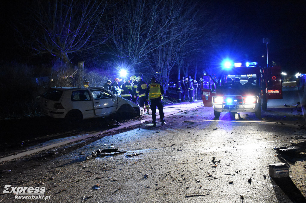 Wypadek na ul. Piwnej w Sierakowicach