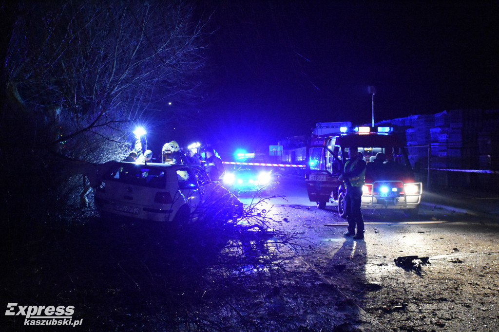 Wypadek na ul. Piwnej w Sierakowicach