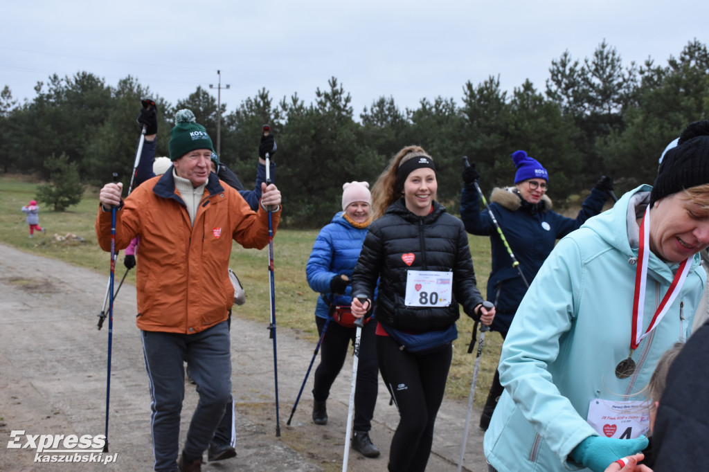 Stężyca. Biegi i nordic walking na rzecz WOŚP