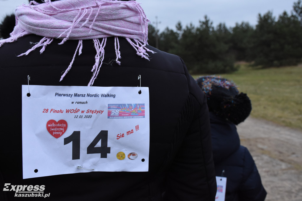 Stężyca. Biegi i nordic walking na rzecz WOŚP